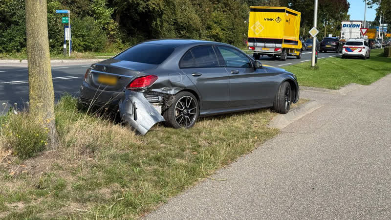 Flinke verkeershinder na kop-staartbotsing Didam