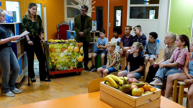 Dankzij oud-kinderburgemeester krijgen Montferlandse basisschoolleerlingen gratis fruit