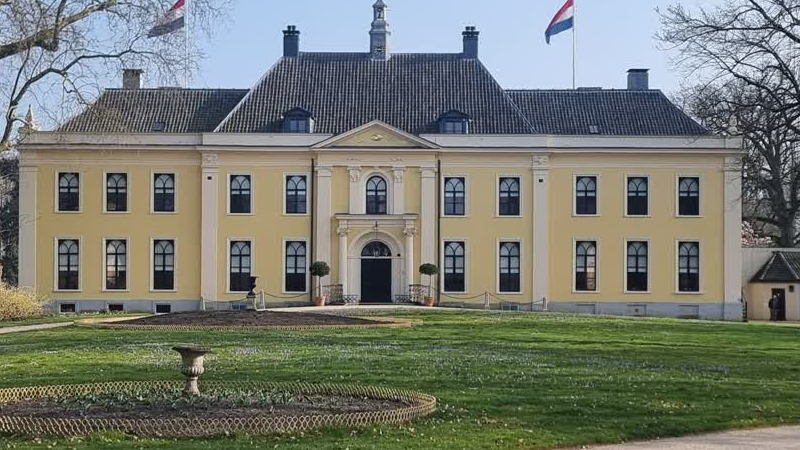 Landfort leek de oorlog goed door te komen, toen kwamen de geallieerden