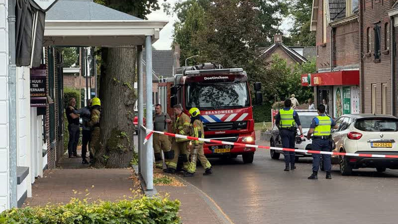 Hulpdiensten rukken uit voor gaslek in Hummelo