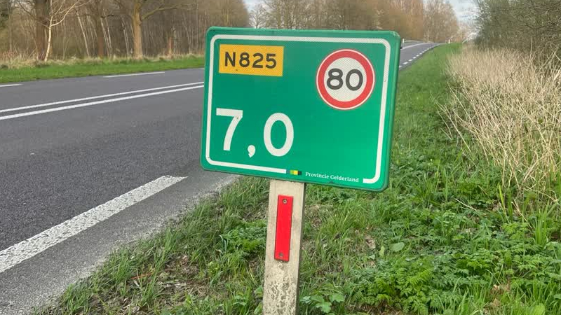 N825 tussen Lochem en Borculo tot december afgesloten