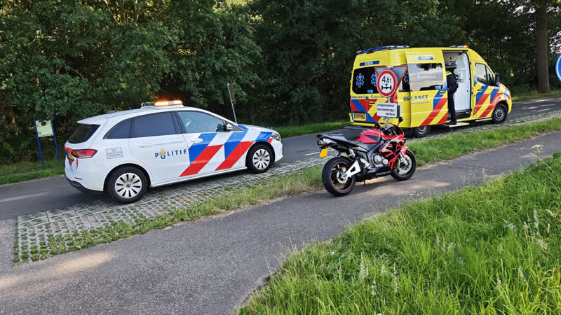 Motorrijder gewond na aanrijding bij Hummelo