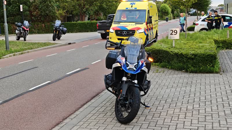 Motorrijder aangereden door automobilist in Terborg