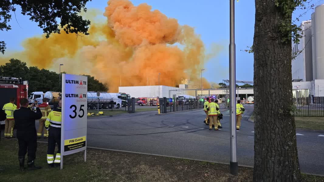 NL-Alert afgegeven in Borculo: incident met gevaarlijke stof bij bedrijf
