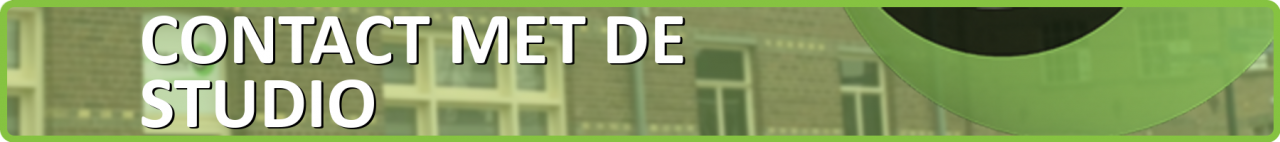 Contact met de studio