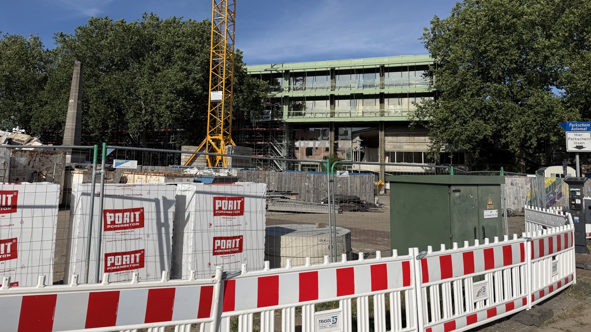 Bouw stadhuis Bocholt