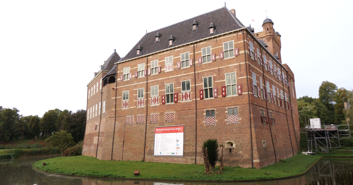 Kasteel Huis Bergh heropent in september na grootschalige restauratie