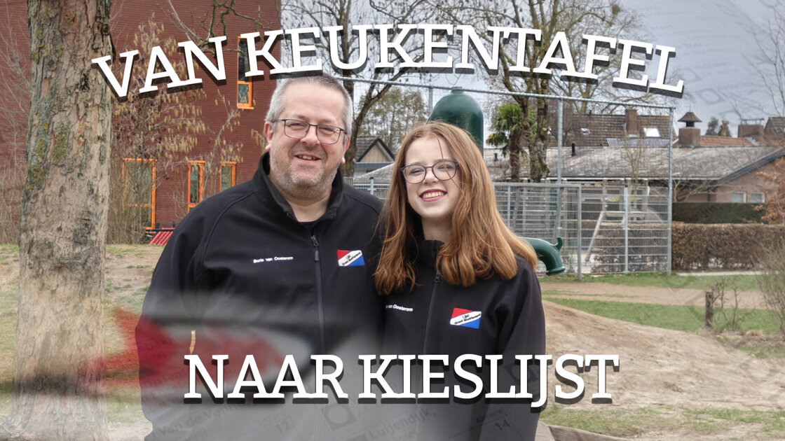 Van keukentafel naar kieslijst | Boris en Femke van Oosterom in Montferland