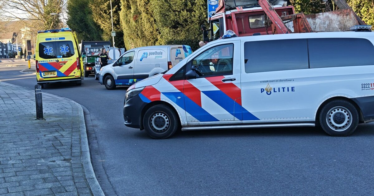 Fietser raakt gewond door aanrijding met gemeentevoertuig in Groenlo