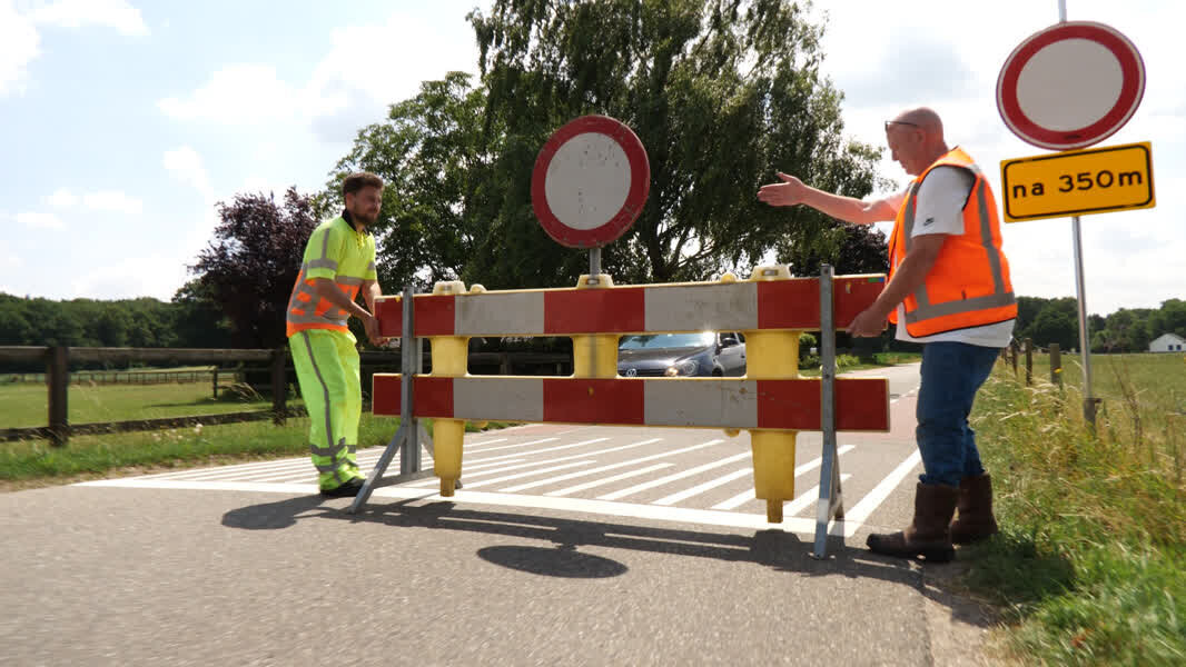 bebording afzetting  Eltenseweg