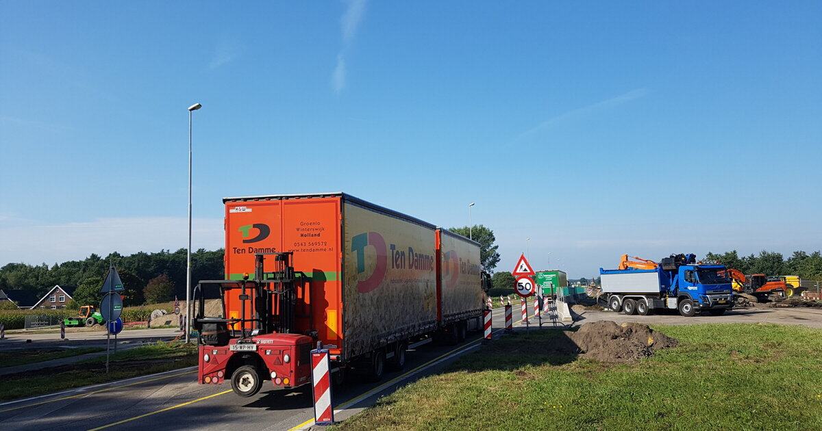 Laatste werkzaamheden N314 zorgen voor extra reistijd tussen Hummelo en Zutphen