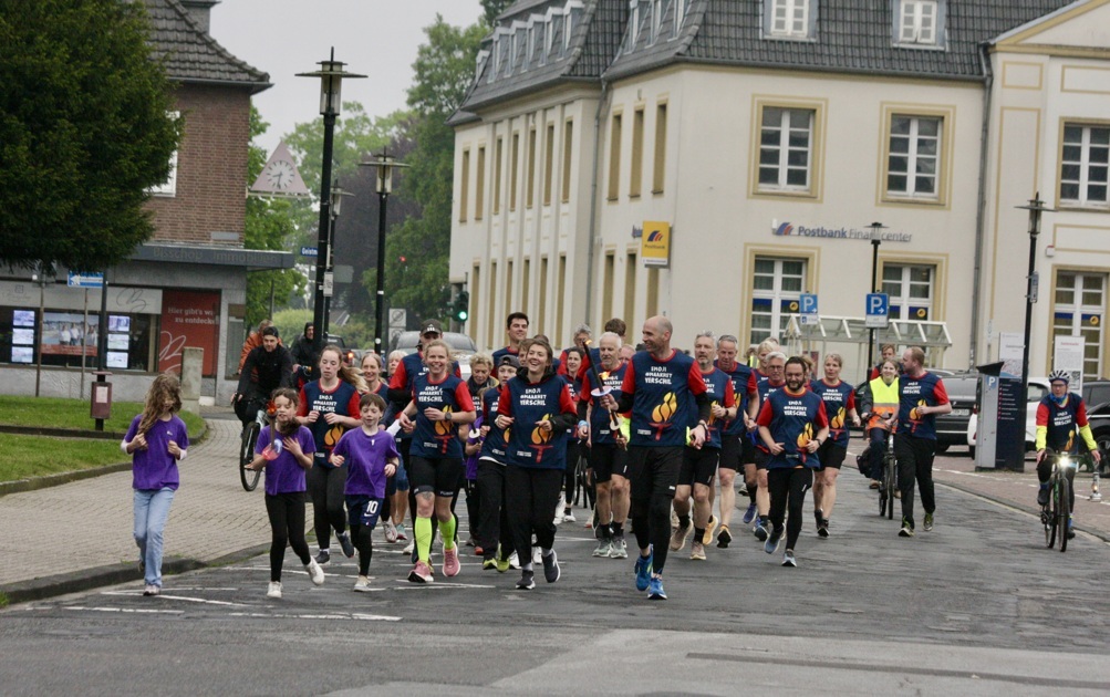 Vrijheidsvuur naar Emmerich als statement voor vrede en vrijheid