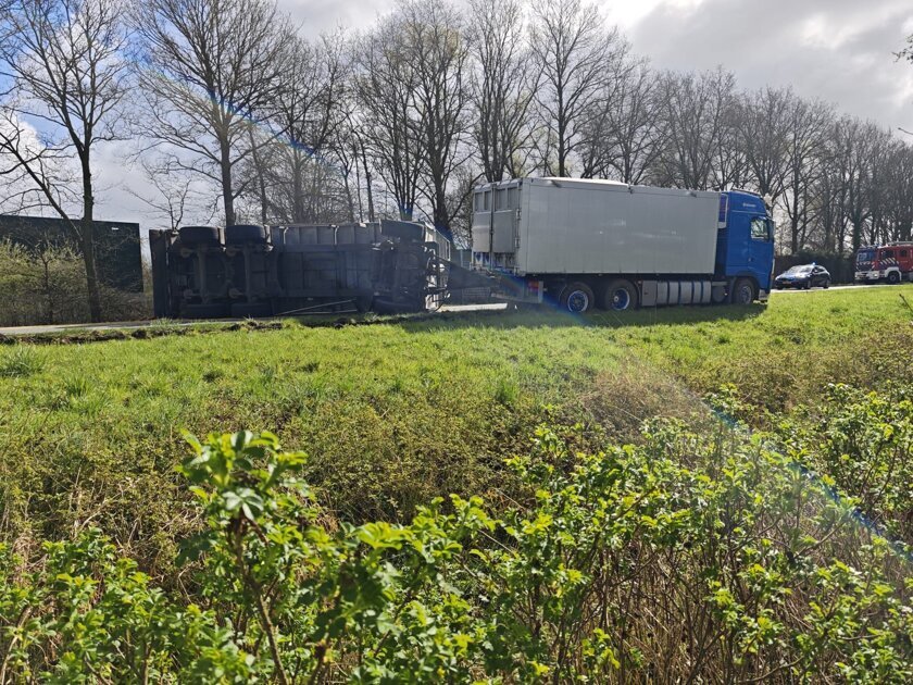Ernstig ongeval op N18 bij Groenlo, weg afgesloten
