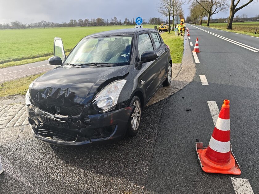 Kop-staartbotsing Hengelo, geen gewonden