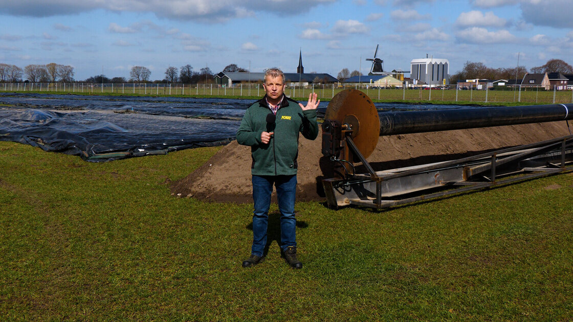 Gerrit Vossers voorspelt vanuit Vragender droge dagen en natte nachten