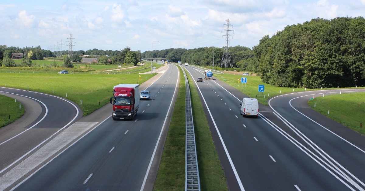 Nacht- en weekendafsluitingen A18 tussen Varsseveld en Wehl door werkzaamheden