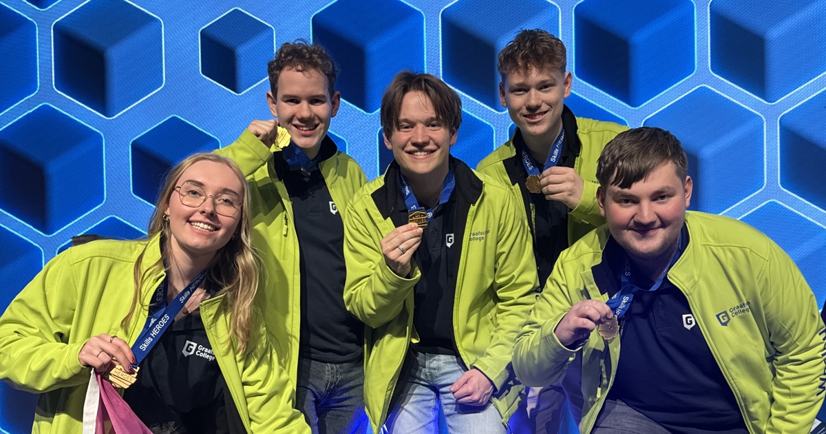 Vier studenten Graafschap College winnen landelijke vakwedstrijd