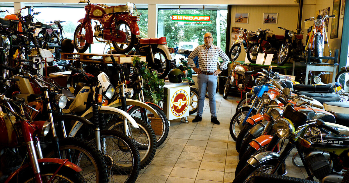 Brommerliefhebbers uit Toldijk bezitten compleet Zündapp-archief